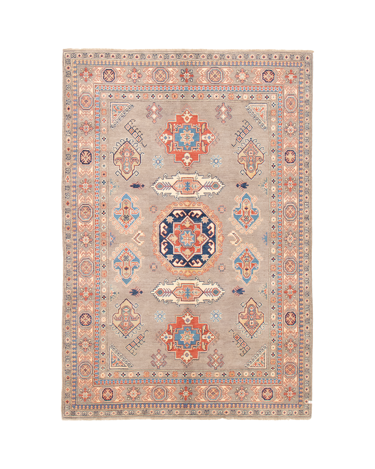 ghazni rug in quartz | #077 | 5'8" x 8'3"