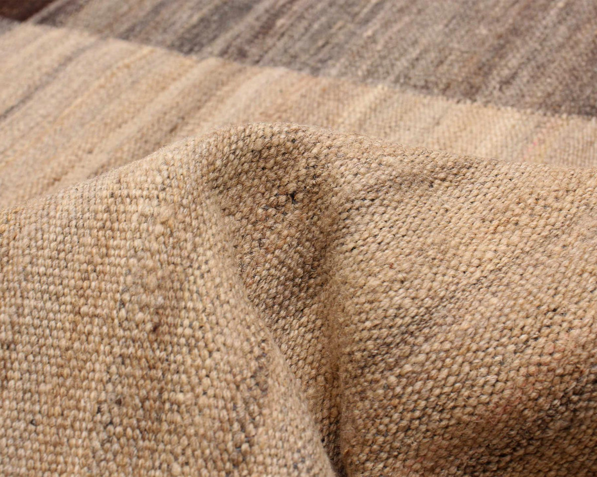 indian flatweave in oat | #181 | 4'1" x 6'0"