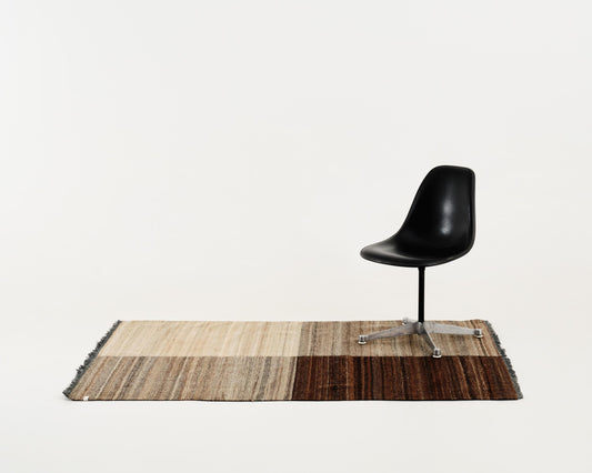 indian flatweave in oat | #181 | 4'1" x 6'0"