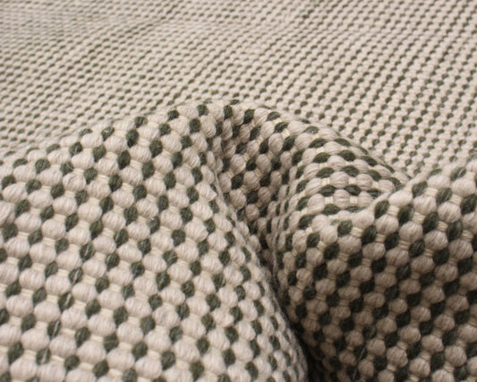 indian flatweave in hunter green | #176 | 5'0" x 8'0"