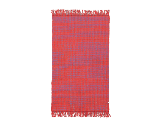 indian flatweave in currant | #174 | 5'0" x 8'2"