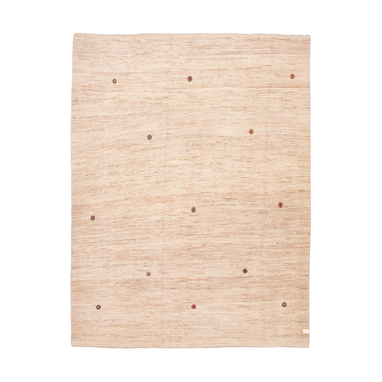 gabbeh rug in yarrow | #235 | 8'6" x 11'8"