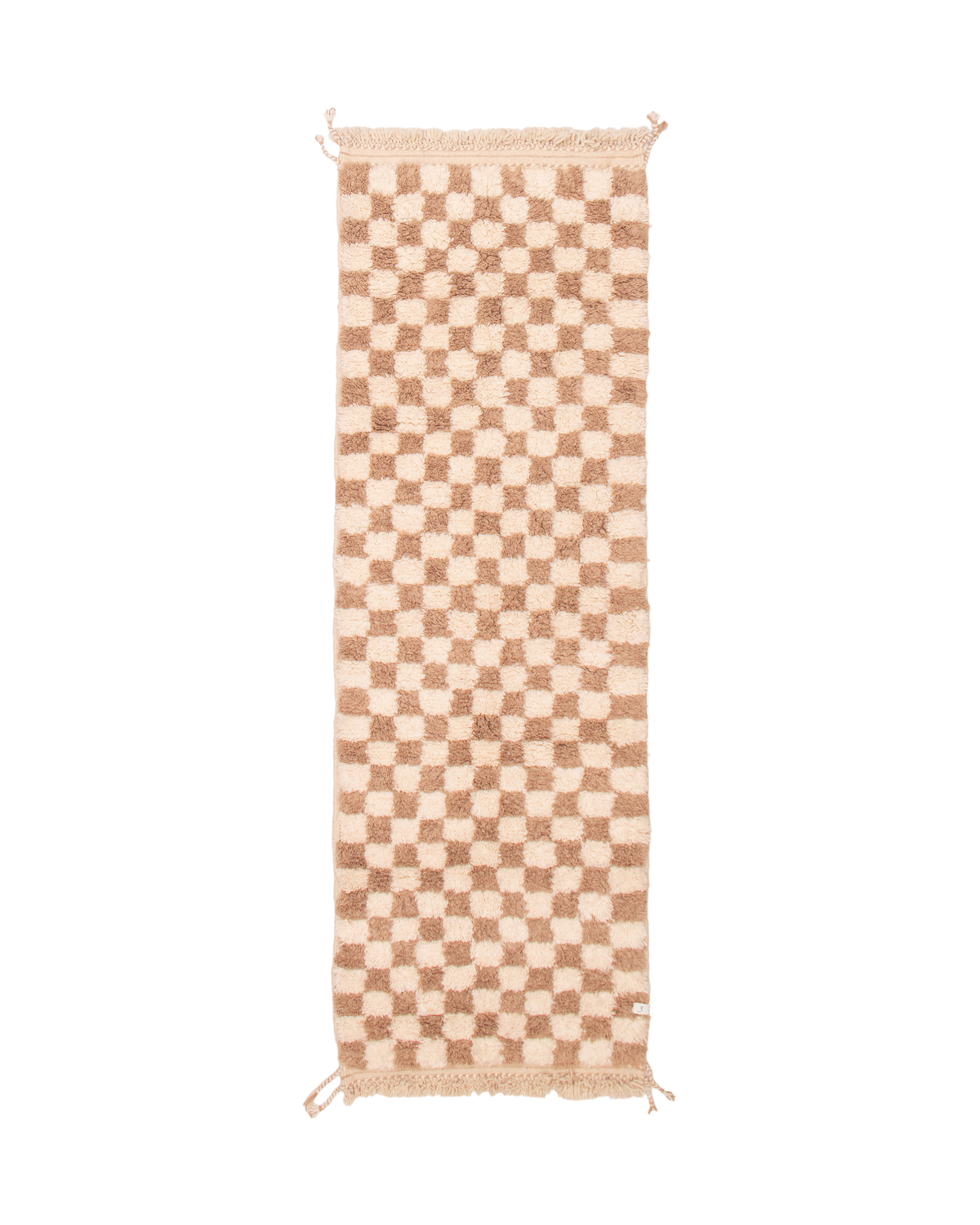 moroccan berber runner in sable | #227 | 3'1" x 9'0"