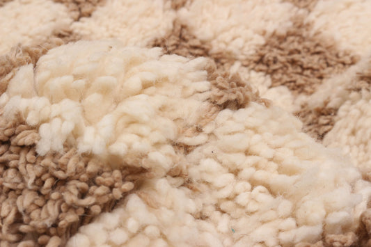 moroccan berber runner in sable | #227 | 3'1" x 9'0"