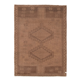 vintage rug in desert sand | #273 | 6'2" x 8'7"