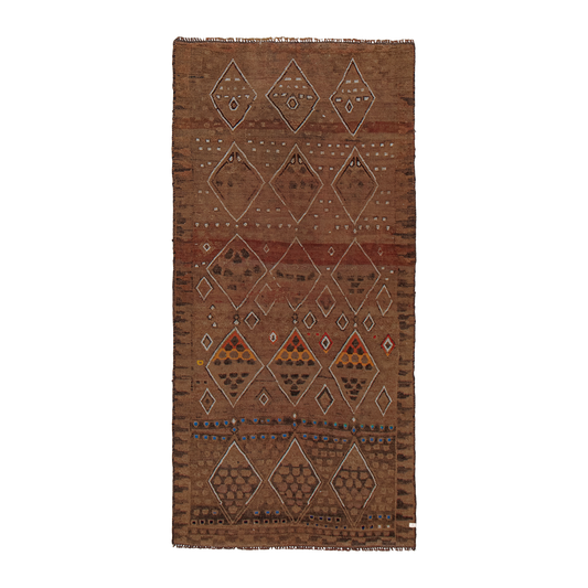 vintage rug in rumi | | 3'7" x 7'6"