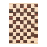 flatweave rug in cinder | 298 | 7'3" x 10'4"