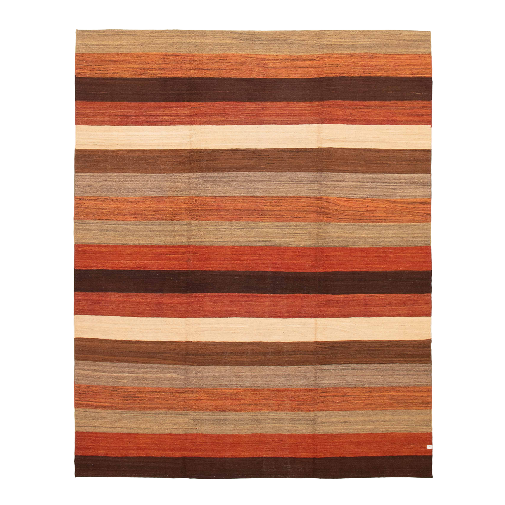 flatweave rug in canyon || 8'0" x 10'1"