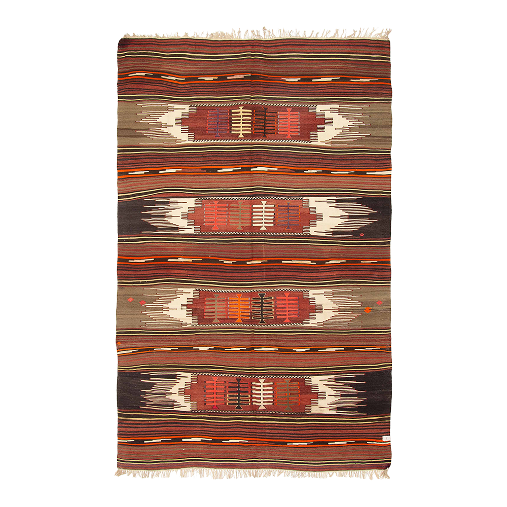yoruk kilim in canyon | #245 | 4'11" x 7'10"