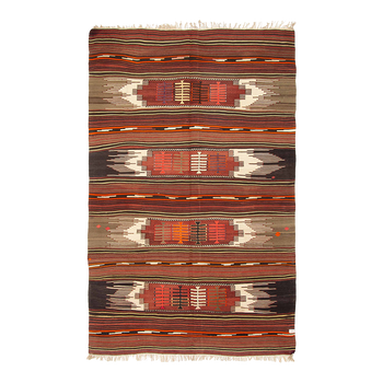 yoruk kilim in canyon | #245 | 4'11" x 7'10"