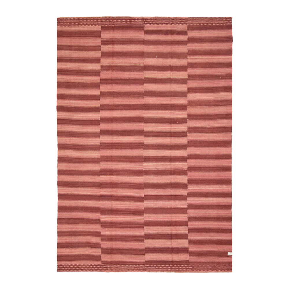 flatweave rug in dayflower | #246 | 6'8" x 9'7"