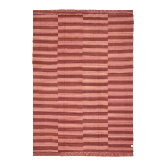 flatweave rug in dayflower | #246 | 6'8" x 9'7"