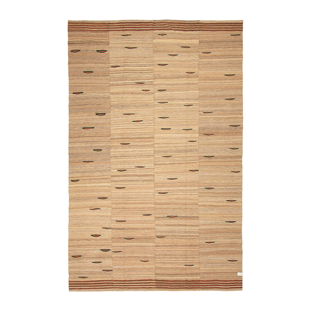 flatweave rug in baja | #247 | 6'9" x 10'4"