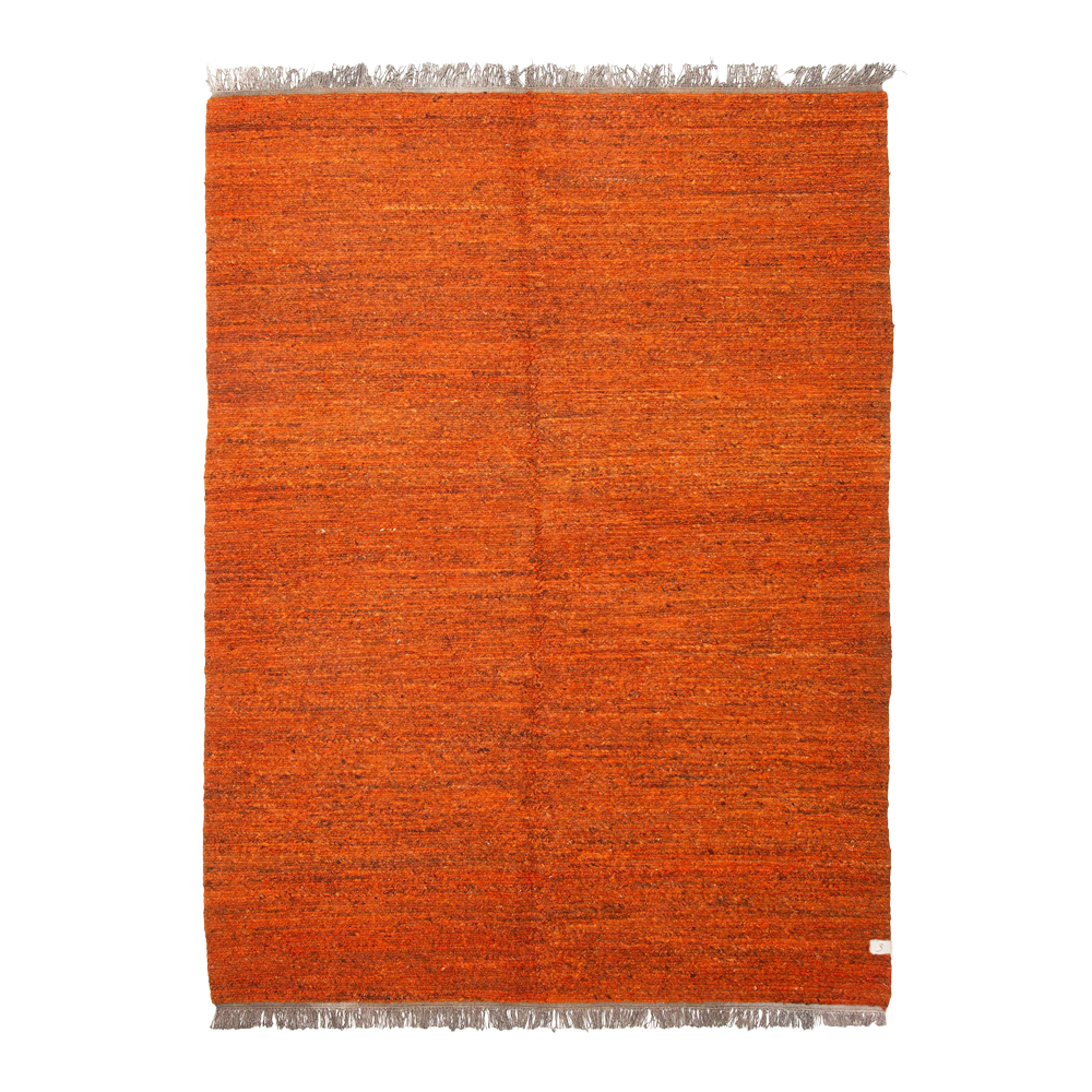 flatweave rug in tawny | #279 | 5'9" x 7'8"