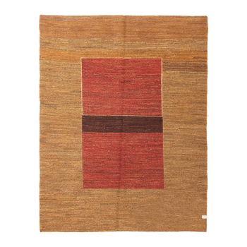 flatweave rug in claystone | #281 | 5'0" x 6'4"