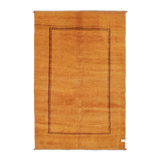 gabbeh rug in marigold || 5'5" x 8'1"