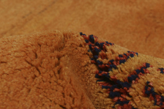 gabbeh rug in marigold || 5'5" x 8'1"