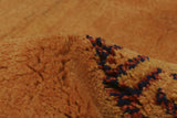 gabbeh rug in marigold || 5'5" x 8'1"