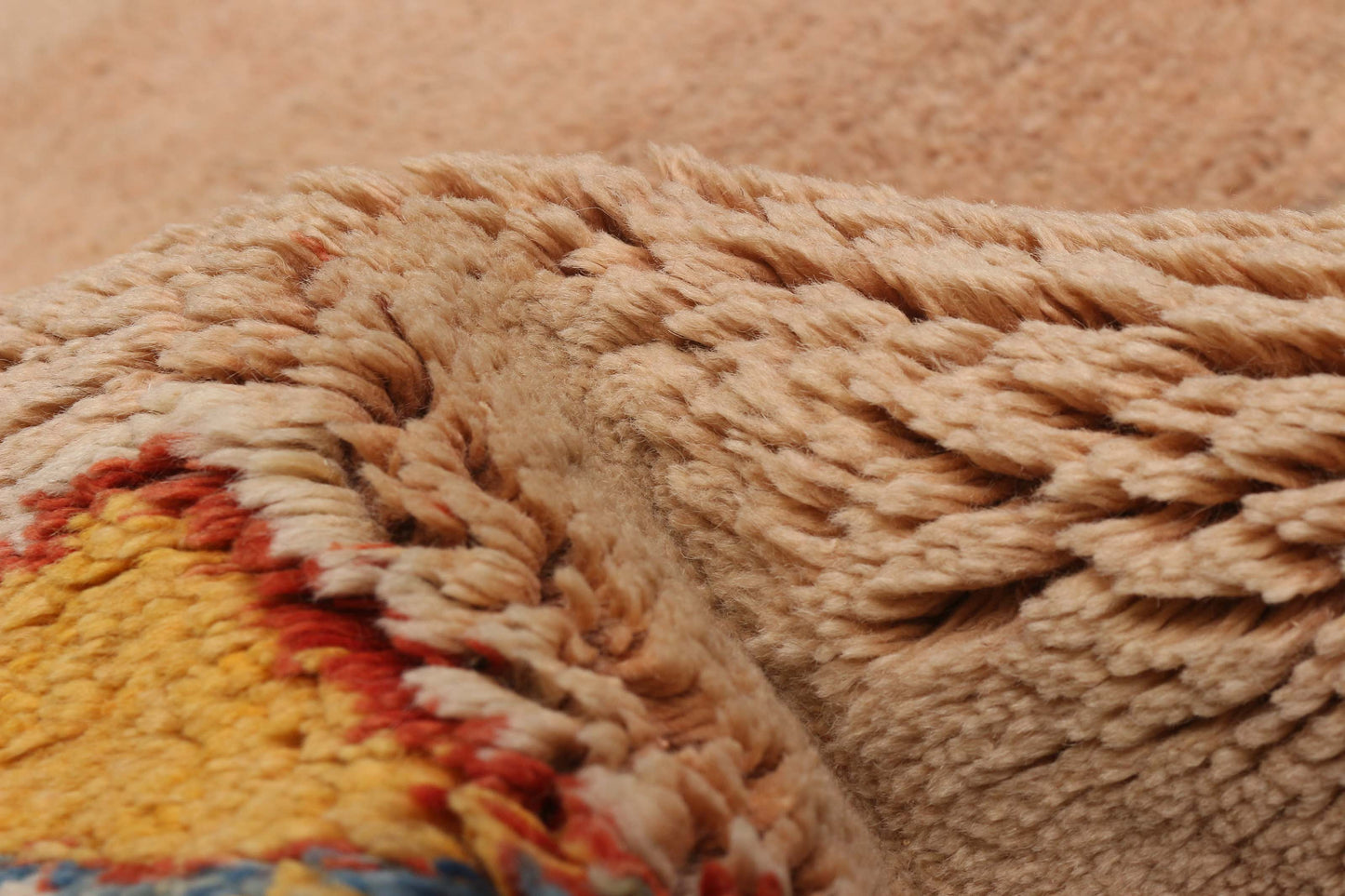 gabbeh rug in hearth | 312 | 6'3" x 8'8"