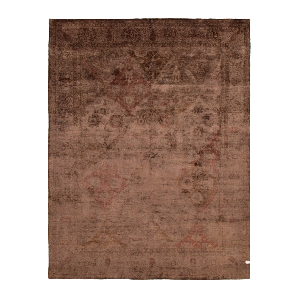overdyed rug in terrane | 315 | 8'8" x 11'3"