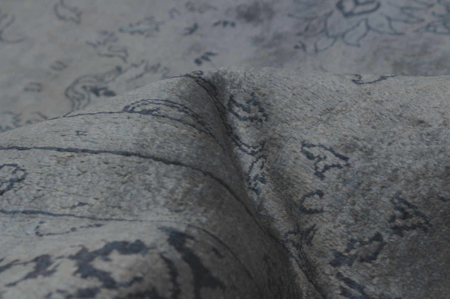 overdyed rug in lull | 337 | 6'0" x 8'11"