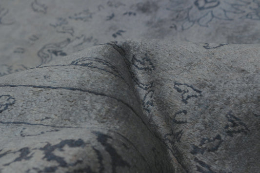 overdyed rug in lull | 337 | 6'0" x 8'11"