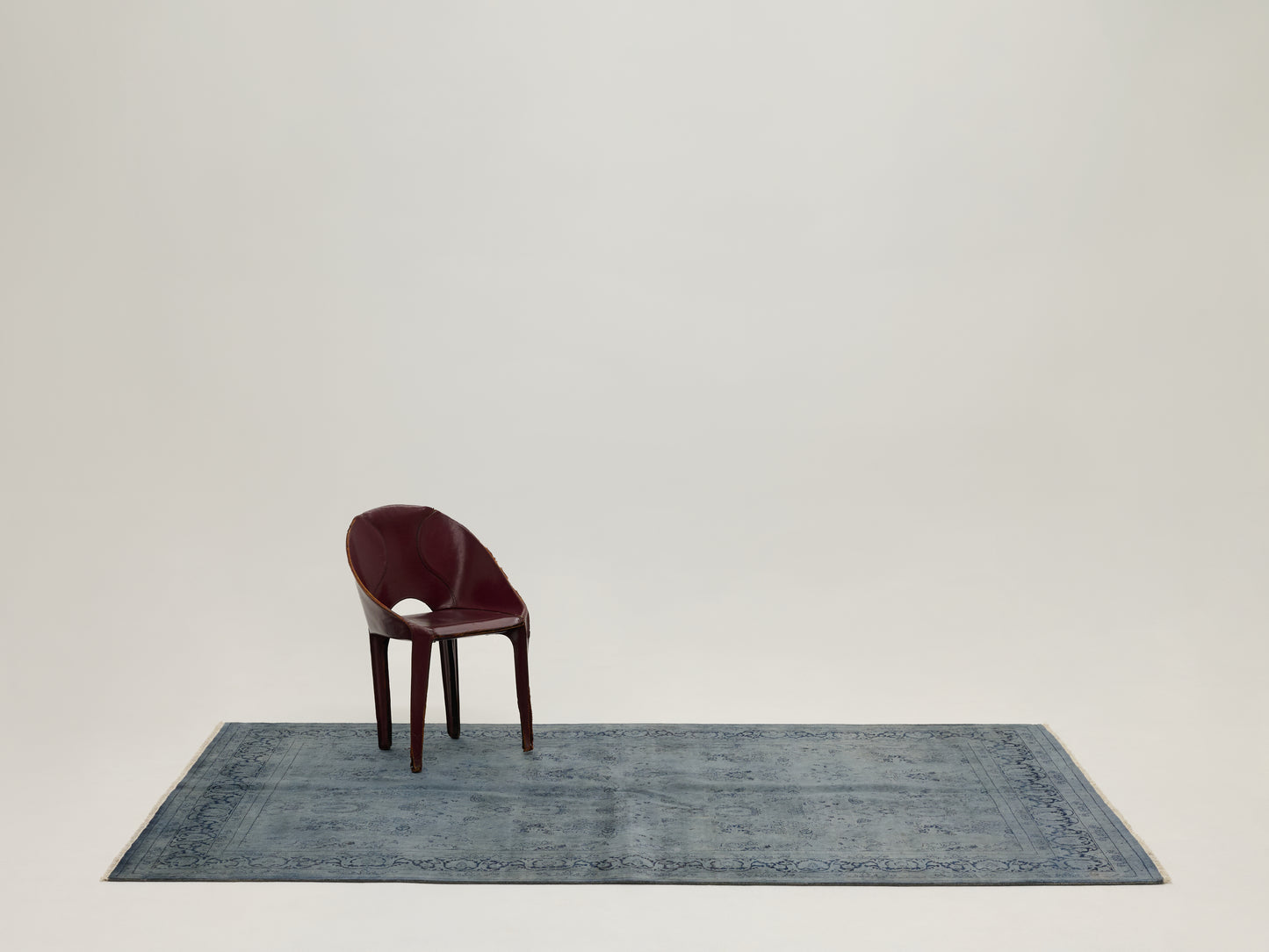 overdyed rug in lull | 337 | 6'0" x 8'11"