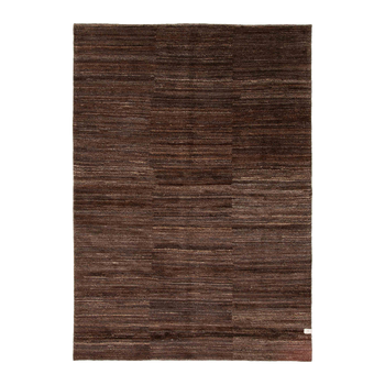 gabbeh rug in carob | #290 | 6'8" x 9'5"