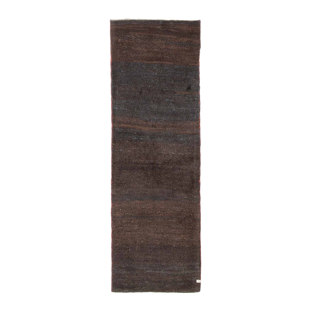 gabbeh rug in nightwood || 1'7" x 4'9"