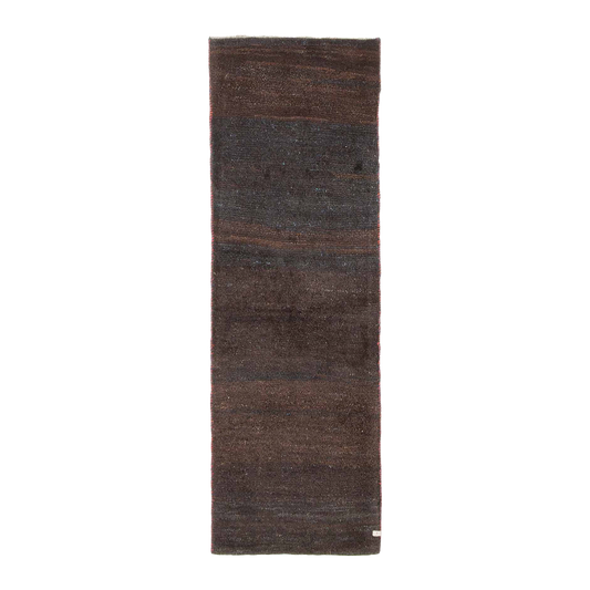 gabbeh rug in nightwood || 1'7" x 4'9"