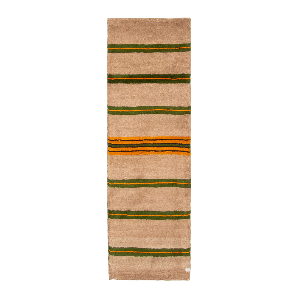 gabbeh rug in ochre | 305 | 1'8" x 5'5"