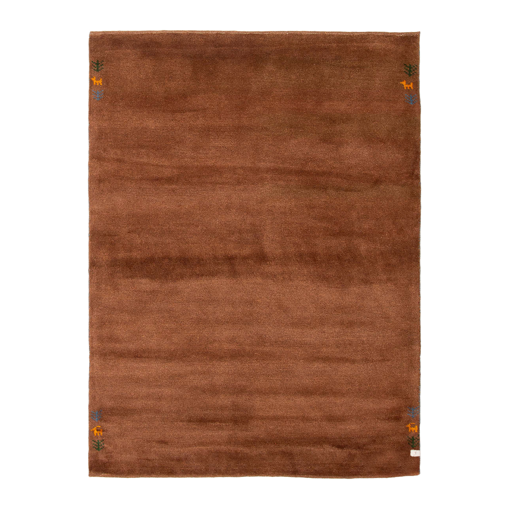 gabbeh rug in emberwood | #302 | 4'9" x 6'4"