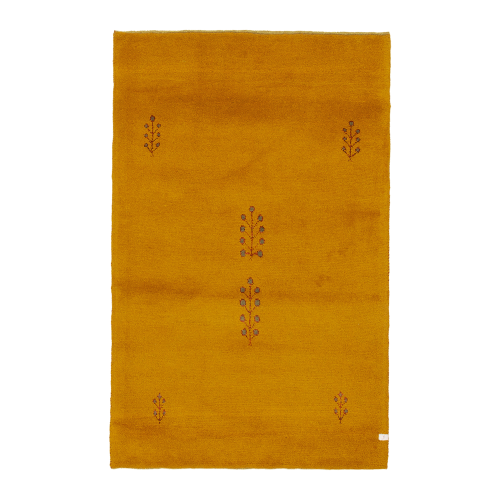 gabbeh rug in tarnish | 342 | 3'3" x 5'0"