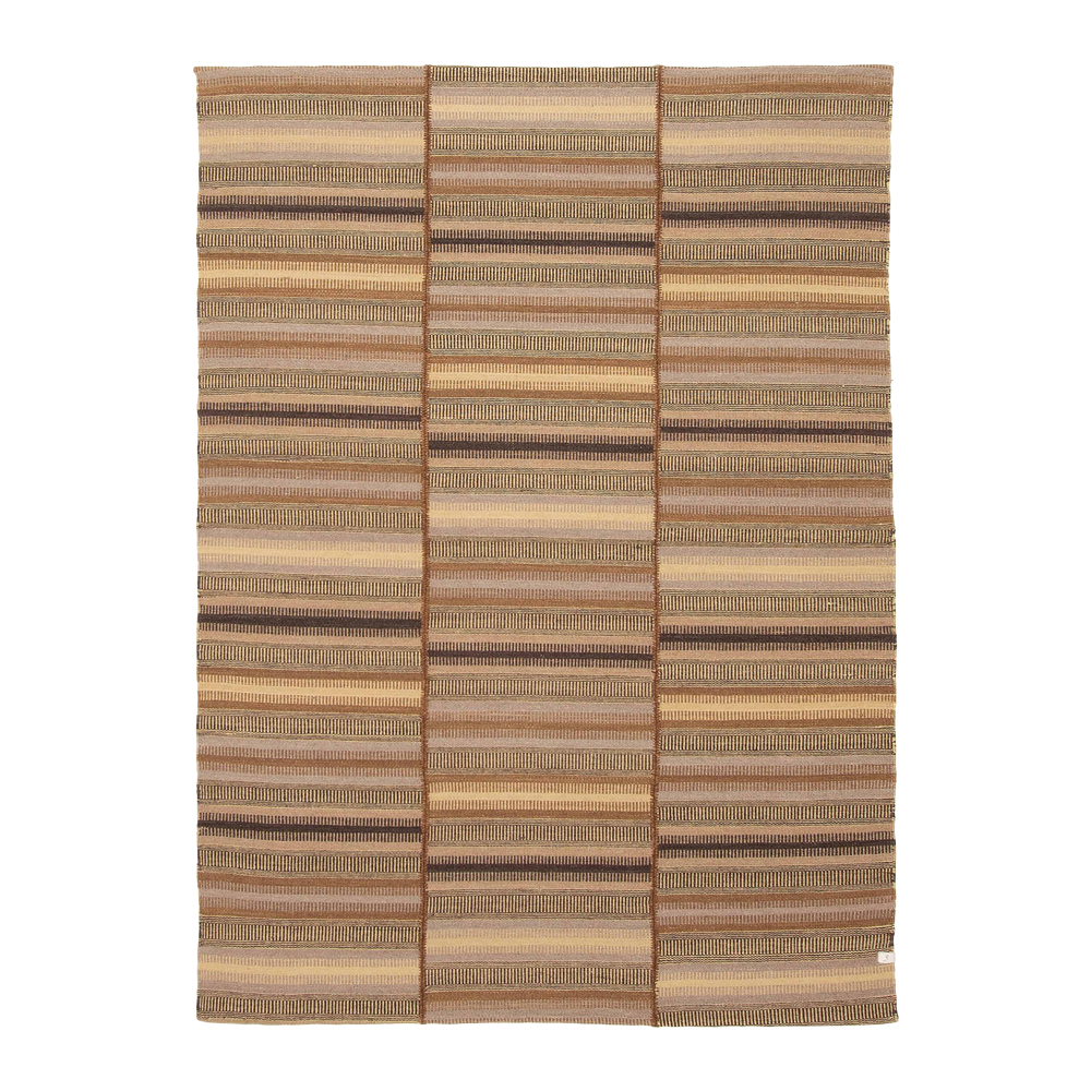 flatweave rug in willow | #303 | 4'7" x 6'5"