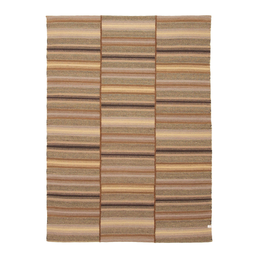 flatweave rug in willow | #303 | 4'7" x 6'5"