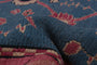 flatweave rug in indigo | 7'7" x 9'6"