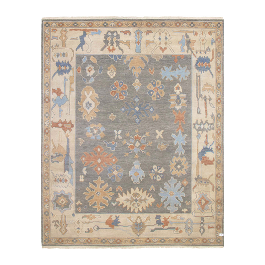 oushak rug in haze | 366 | 7'11" x 9'10"