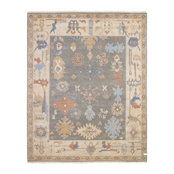 oushak rug in haze | 366 | 7'11" x 9'10"