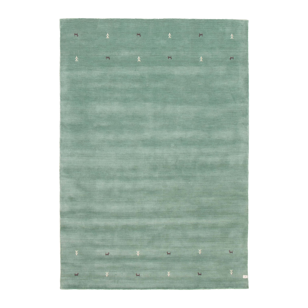 gabbeh rug in lichen || 6'7" x 8'0"