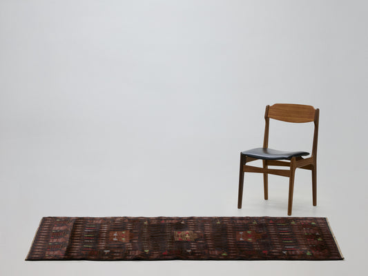 baluch rug in umber || 4'0" x 6'9"