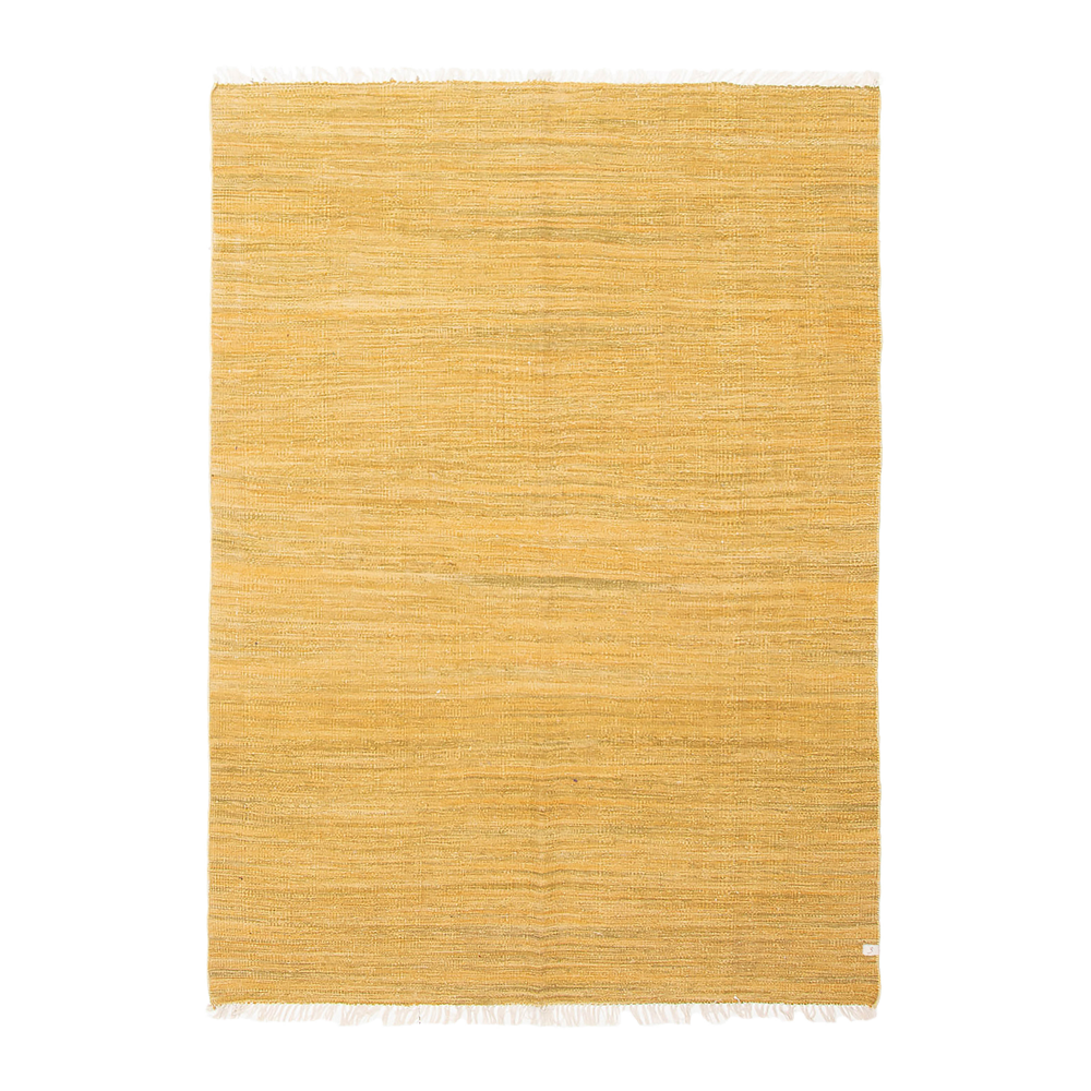 flatweave rug in sari | 332 | 4'4" x 6'0"