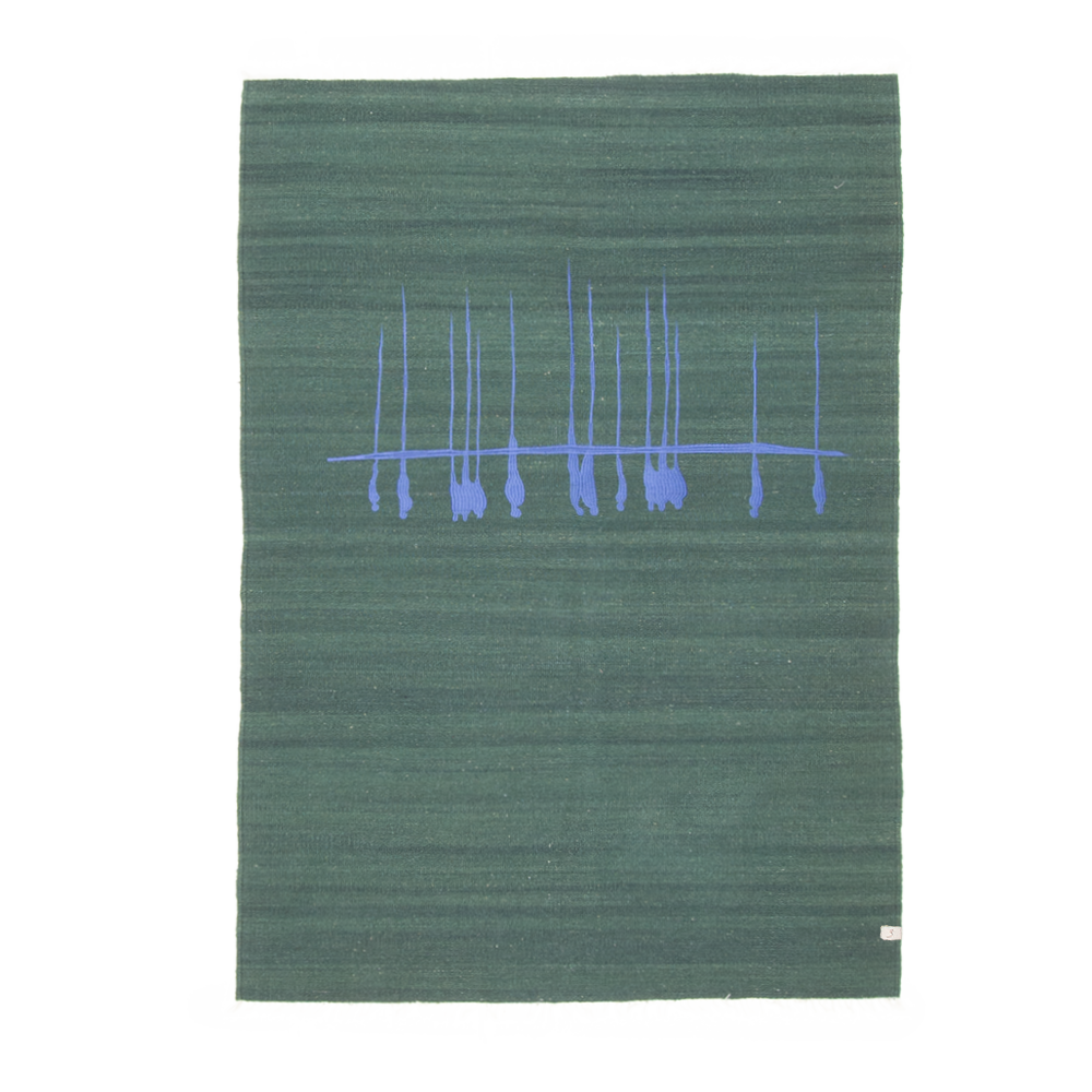 flatweave rug in mavi | 327 | 3'7" x 5'0"