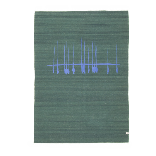 flatweave rug in mavi | 327 | 3'7" x 5'0"
