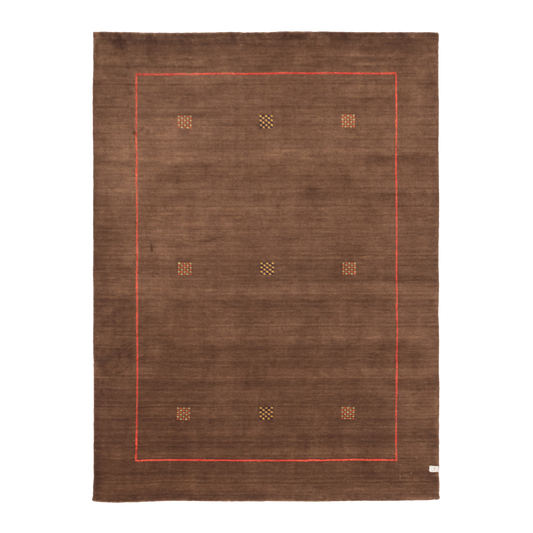 gabbeh rug in terrene | 361 | 5'0" x 6'10"