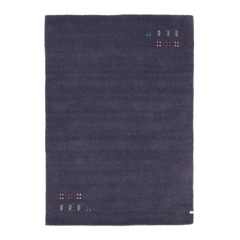 gabbeh rug in abyss | 3'11" x 5'7"