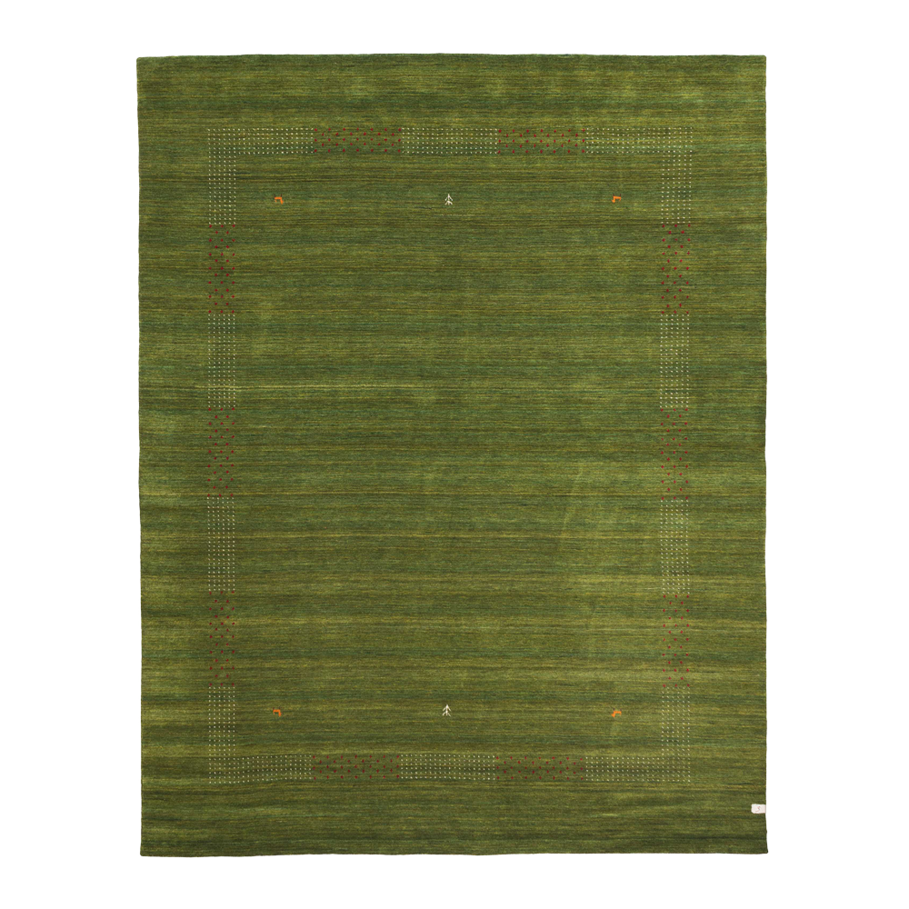 gabbeh rug in laurel | 353 | 9'0" x 11'5"