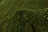 gabbeh rug in laurel | 9'0" x 11'5"