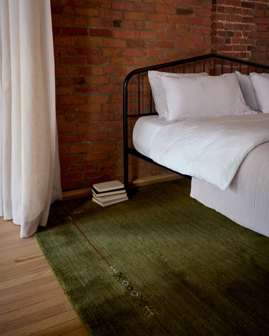 gabbeh rug in verdanta | 365 | 7'9" x 9'9"