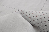 gabbeh rug in slate || 8'0" x 9'4"