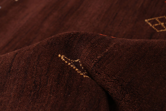 gabbeh rug in java || 7'9" x 9'9"
